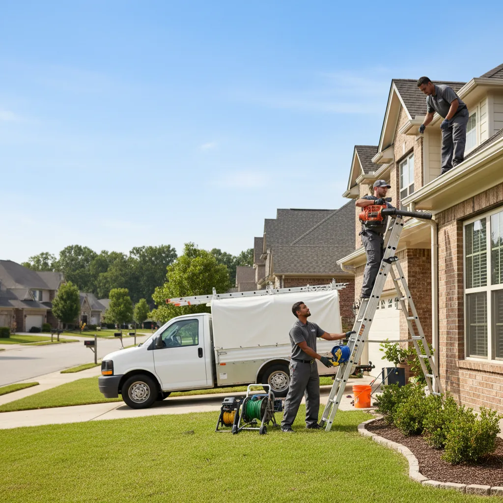 Home Gutter Service in Vancourt, TX near me